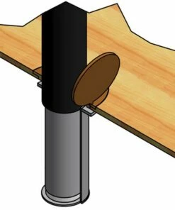 Jaypro Featherlite Volleyball Uprights for 3" Floor Sleeves, PVB-45U 7 Jaypro Featherlite Volleyball Uprights for 3" Floor Sleeves, PVB-45U -Volleyball Sales Shop A25 123c