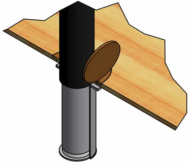 Jaypro Featherlite Volleyball Uprights for 3" Floor Sleeves, PVB-45U 3 Jaypro Featherlite Volleyball Uprights for 3" Floor Sleeves, PVB-45U - Image 3