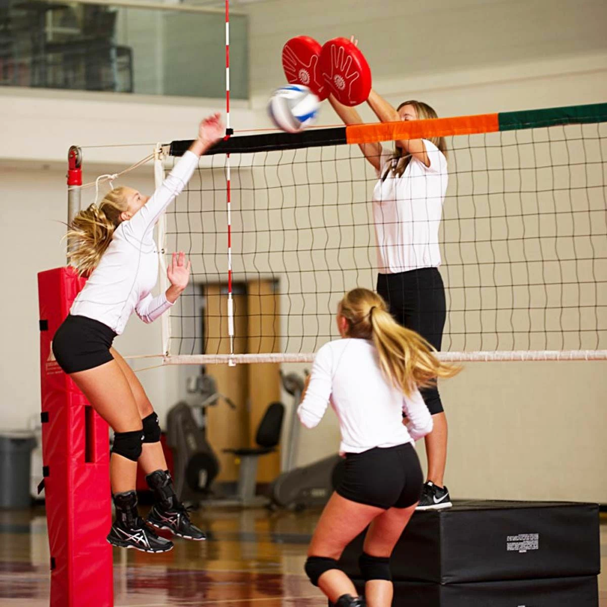 Tandem Round Volleyball Blocking Pad Set 4 Tandem Round Volleyball Blocking Pad Set - Image 4