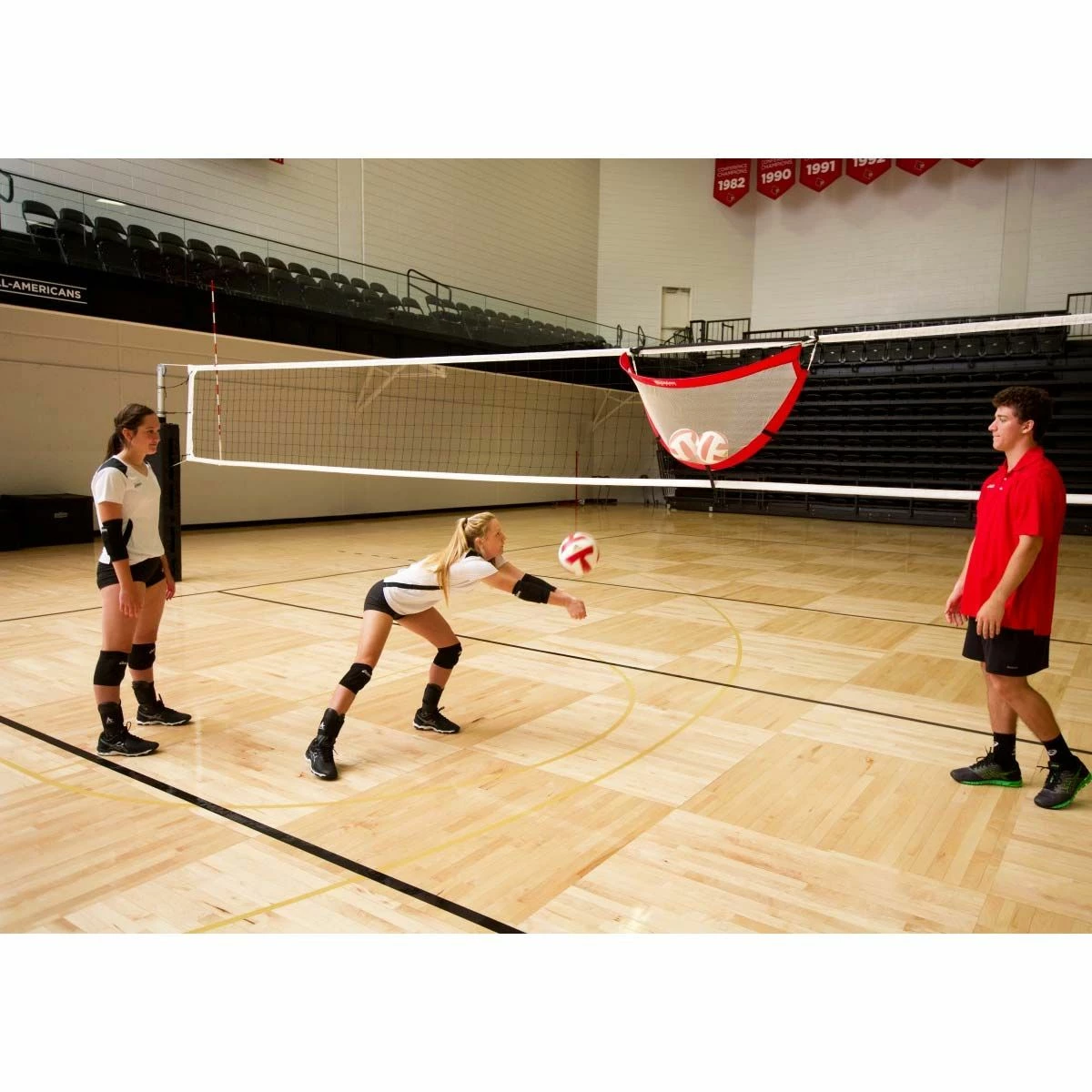 Tandem Pop-Up Volleyball Pass Catcher 3 Tandem Pop-Up Volleyball Pass Catcher - Image 3