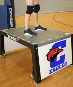 Porter Volleyball Coaches Stand -Volleyball Sales Shop a25 048 plus art panel