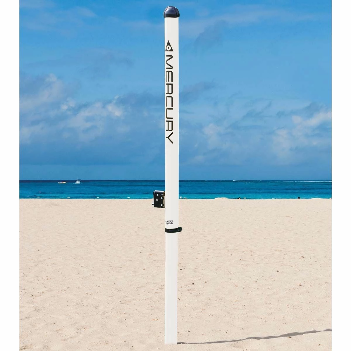 Jaypro Mercury Aluminum Beach Volleyball Uprights 2 Jaypro Mercury Aluminum Beach Volleyball Uprights - Image 2
