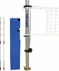 Jaypro Multi-Purpose 3-1/2" Volleyball Net System, PVB-1350