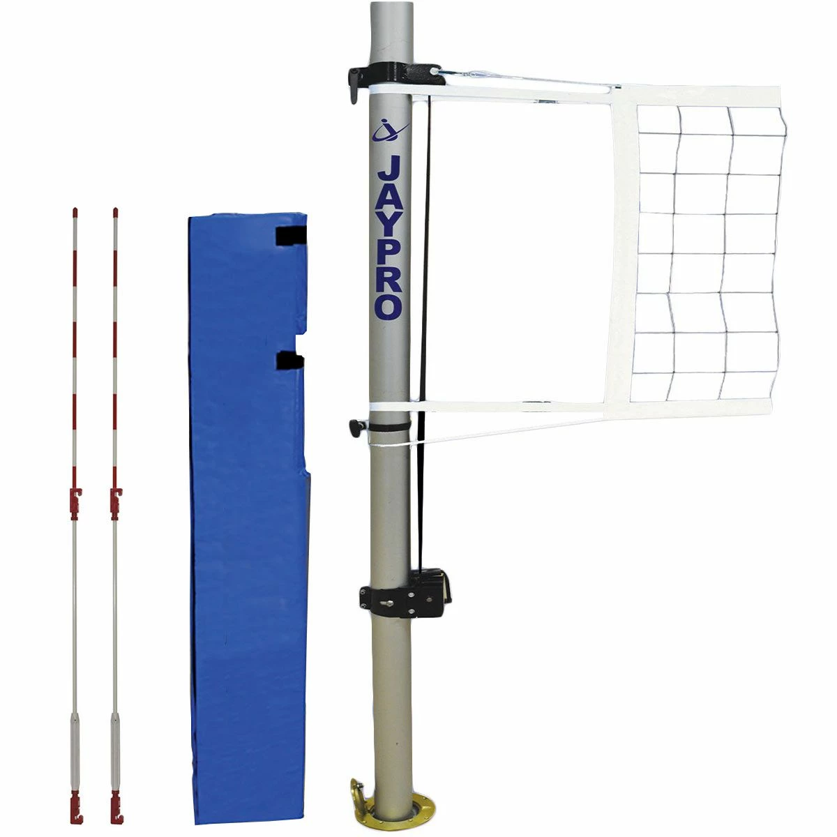 Jaypro Multi-Purpose 3-1/2" Volleyball Net System, PVB-1350 1 Jaypro Multi-Purpose 3-1/2" Volleyball Net System, PVB-1350