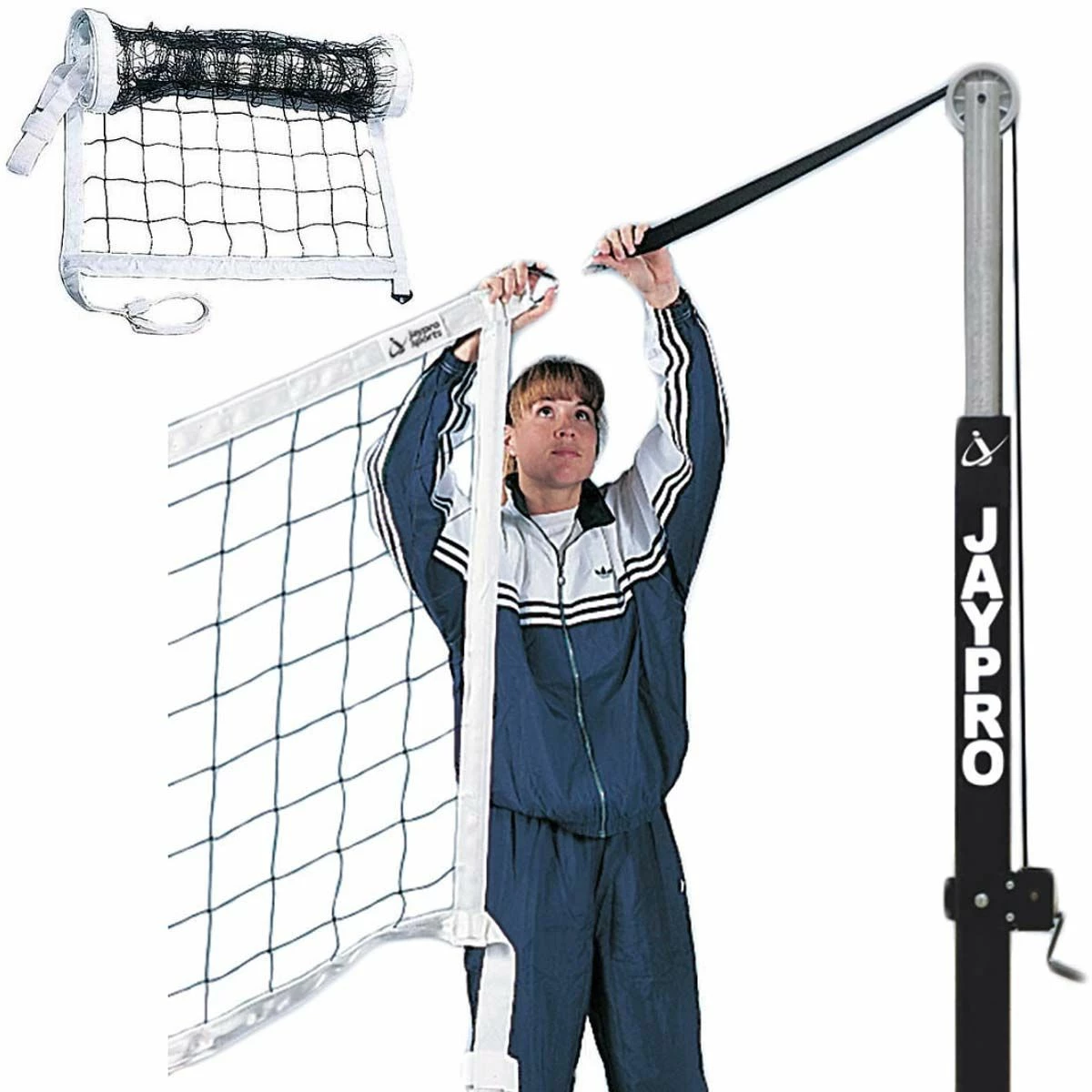 Jaypro Second Floor Volleyball Net System, PVB-2500 3 Jaypro Second Floor Volleyball Net System, PVB-2500 - Image 3