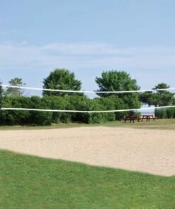 Jaypro Coastal Outdoor Competition Volleyball Net System, OCC-500