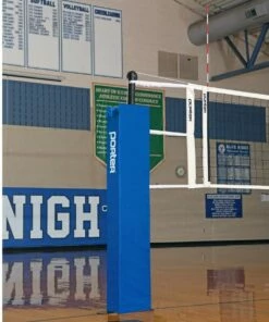 Porter Powr-Carbon II 3" Standard Volleyball Net System Package -Volleyball Sales Shop a25 141 new inset