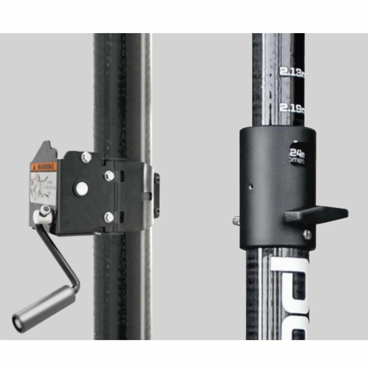 Porter Powr-Carbon II 3" International Volleyball Net System Package w/ Ref Stand 7 Porter Powr-Carbon II 3" International Volleyball Net System Package w/ Ref Stand - Image 7