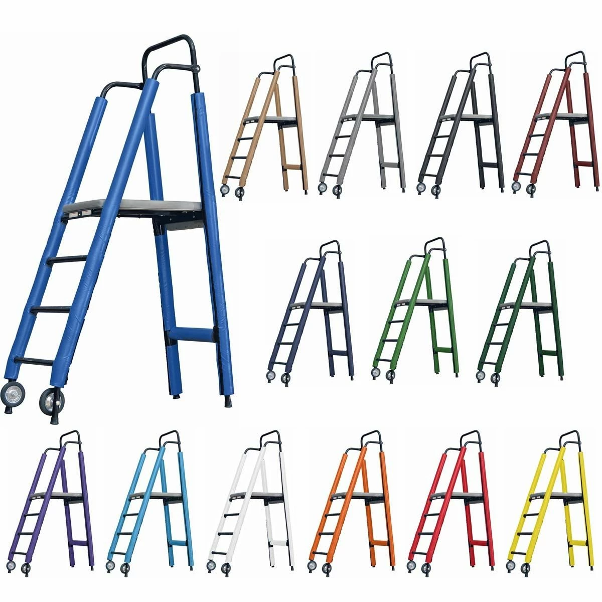 Porter Powr-Carbon II 3" International Volleyball Net System Package w/ Ref Stand 3 Porter Powr-Carbon II 3" International Volleyball Net System Package w/ Ref Stand - Image 3