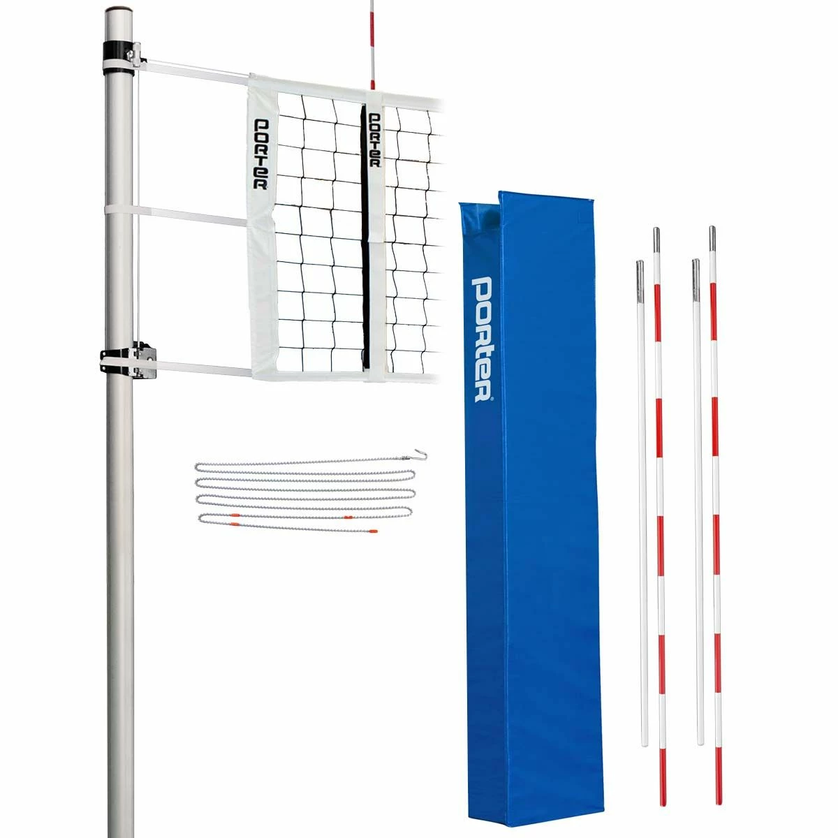 Porter Powr-Rib II STANDARD Volleyball Net System Package 1 Porter Powr-Rib II STANDARD Volleyball Net System Package