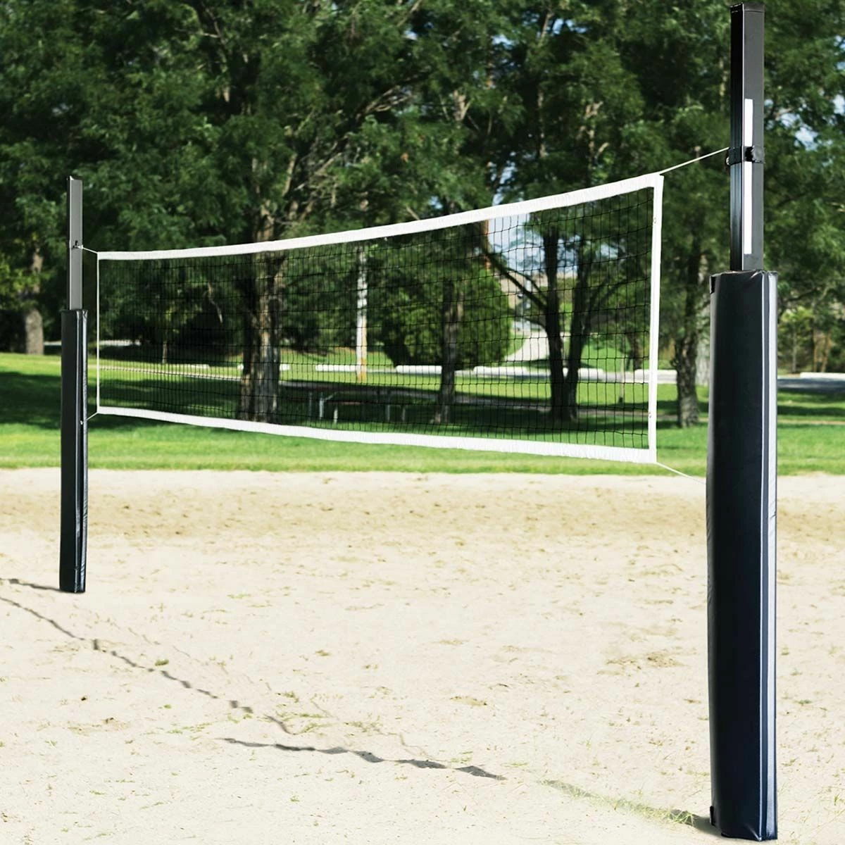 First Team Sand Blast Complete Outdoor Sand Volleyball Net System W/ GROUND SLEEVES 1 First Team Sand Blast Complete Outdoor Sand Volleyball Net System W/ GROUND SLEEVES