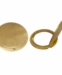 Schelde Brass Hinged Volleyball Floor Plate