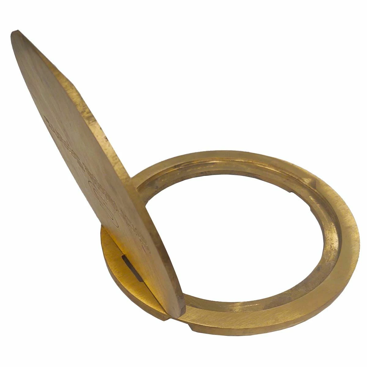 Schelde Brass Hinged Volleyball Floor Plate 3 Schelde Brass Hinged Volleyball Floor Plate - Image 3