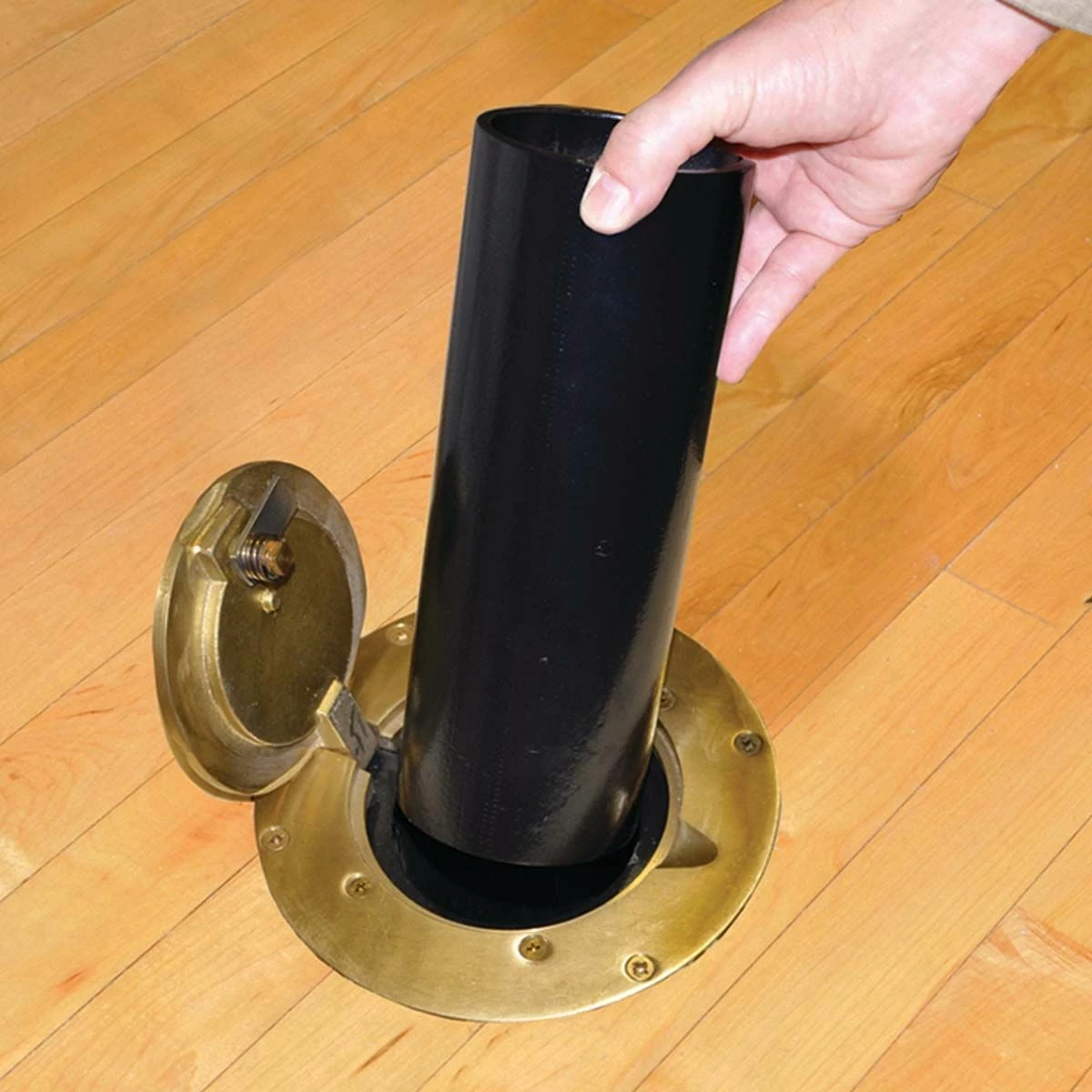 Jaypro Insert Converts 4" Volleyball Floor Sleeve to 3-1/2" 1 Jaypro Insert Converts 4" Volleyball Floor Sleeve to 3-1/2"