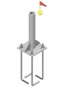 Jaypro Ground Sleeves for Mercury Volleyball Uprights