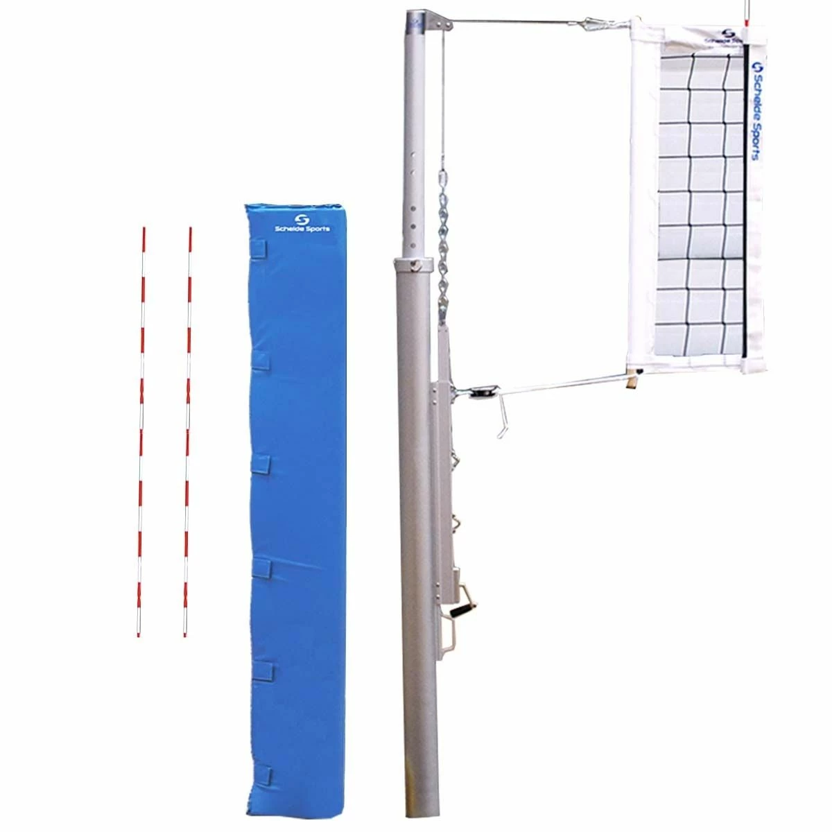 Schelde Pro T4 4" Volleyball Net System 1 Schelde Pro T4 4" Volleyball Net System