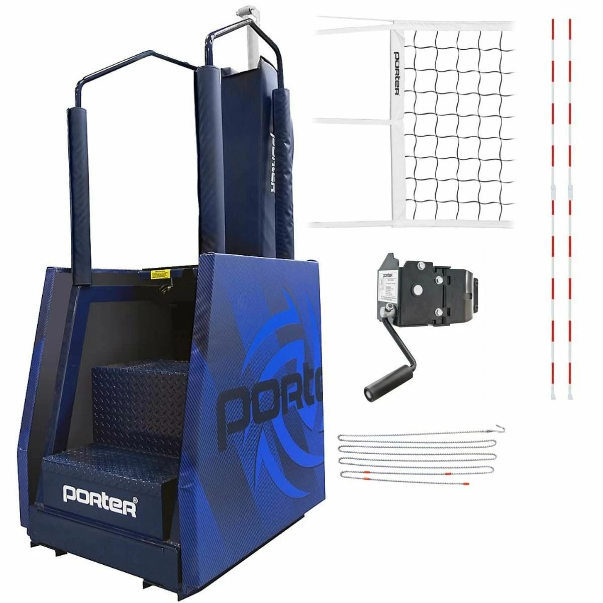 Porter Powr-Court PRO Portable Volleyball Net System 1 Porter Powr-Court PRO Portable Volleyball Net System