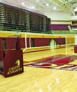 Bison Arena II Portable Free-Standing Volleyball Net System
