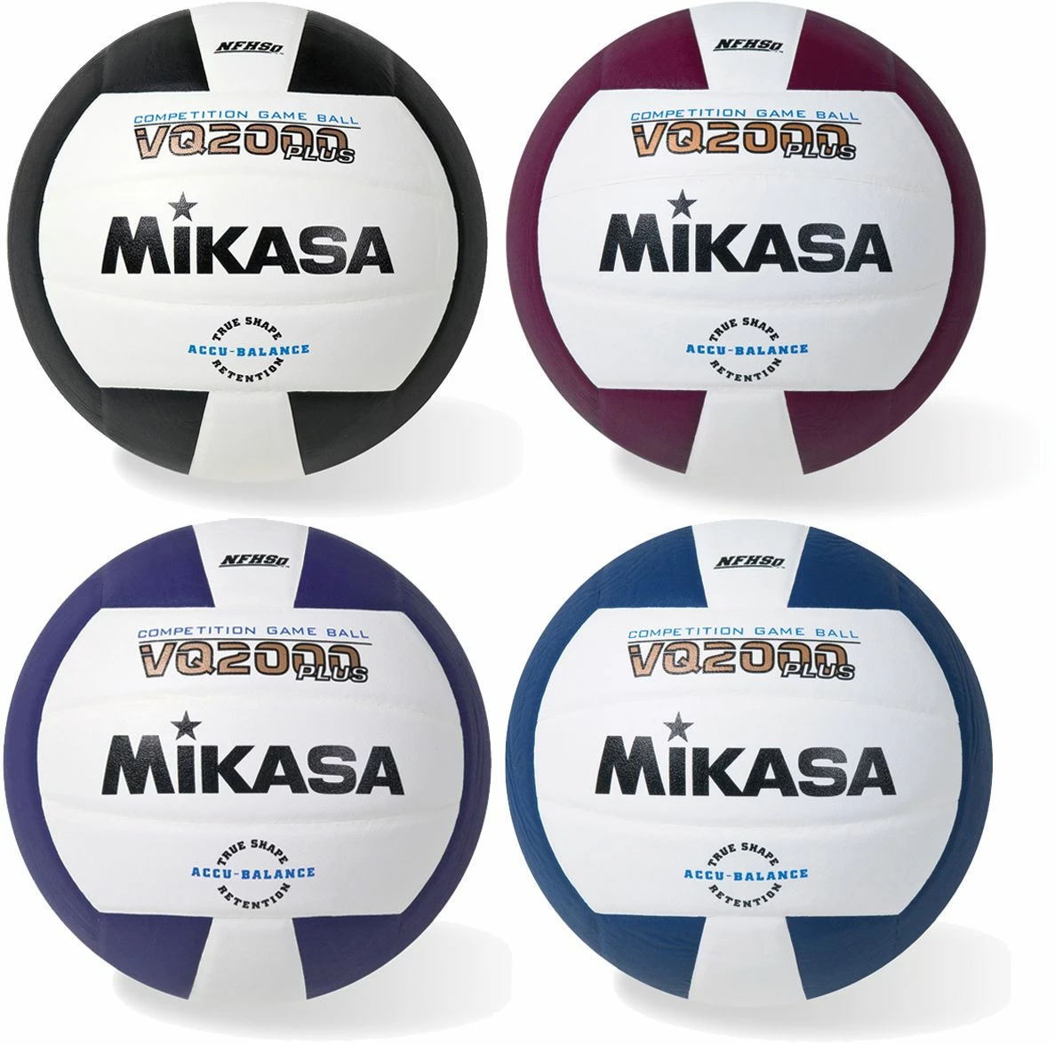 Mikasa VQ2000 Composite Practice Volleyball, COLORS Royal 2 Mikasa VQ2000 Composite Practice Volleyball, COLORS Royal - Image 2
