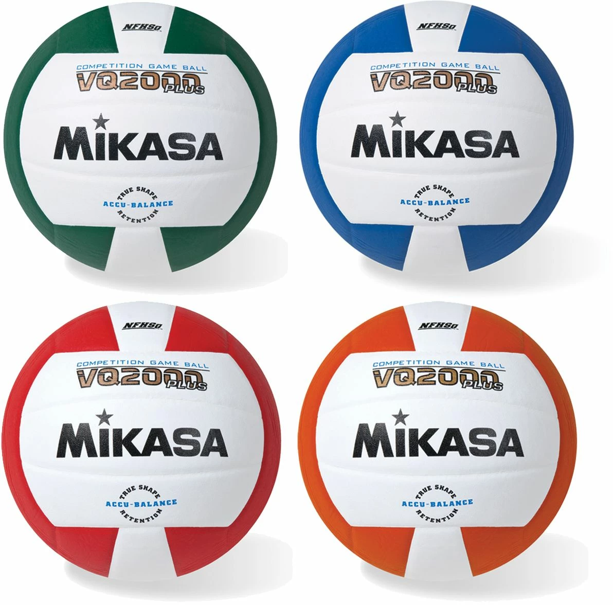 Mikasa VQ2000 Composite Practice Volleyball, COLORS Royal 3 Mikasa VQ2000 Composite Practice Volleyball, COLORS Royal - Image 3