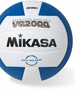 Mikasa VQ2000 Composite Practice Volleyball, COLORS Royal
