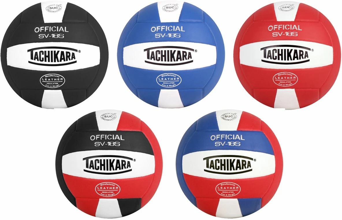 Tachikara SV18S Composite Leather Volleyball, COLORS 2 Tachikara SV18S Composite Leather Volleyball, COLORS - Image 2