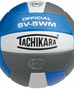Tachikara SV5WM Leather Volleyball, COLORS Scarlet