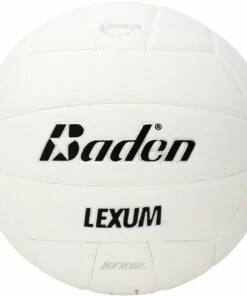 Baden VX450 Lexum Soft-Touch Composite Volleyball, WHITE