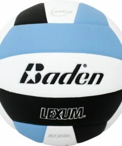 Baden VX450C Lexum Soft-Touch Composite Volleyball, COLORS -Volleyball Sales Shop a25 463carblublkwht