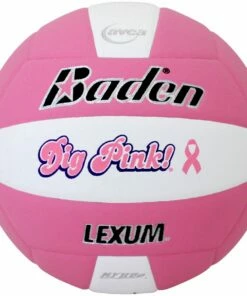 Baden VX450C Lexum Soft-Touch Composite Volleyball, COLORS -Volleyball Sales Shop a25 463pnkwht