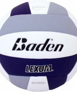 Baden VX450C Lexum Soft-Touch Composite Volleyball, COLORS -Volleyball Sales Shop a25 463purgrywht