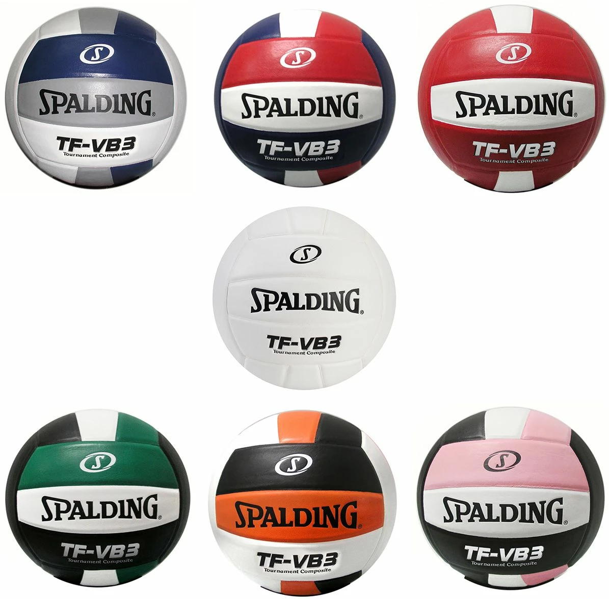 Spalding TF-VB3 NFHS Composite Volleyball Green/Black/White 2 Spalding TF-VB3 NFHS Composite Volleyball Green/Black/White - Image 2