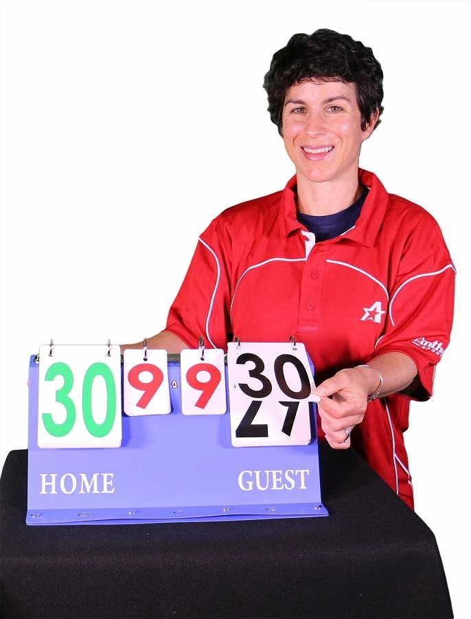 Porter 830901 Tabletop Flip Volleyball Scoreboard 2 Porter 830901 Tabletop Flip Volleyball Scoreboard - Image 2