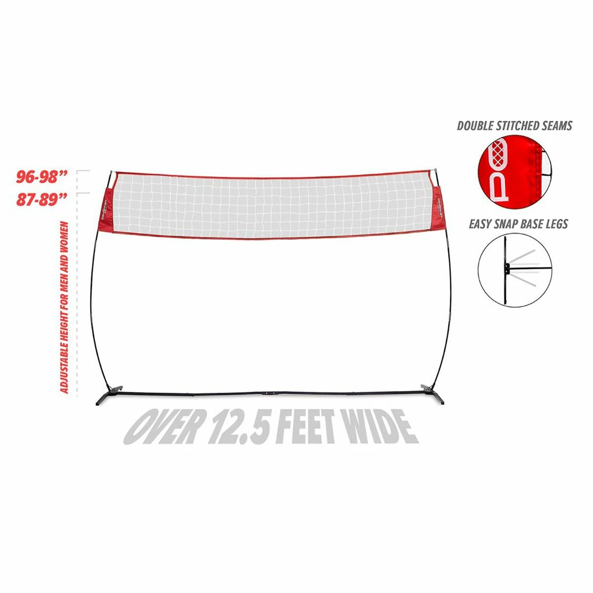 POWERNET Portable Volleyball Warm-Up Net 2 POWERNET Portable Volleyball Warm-Up Net - Image 2