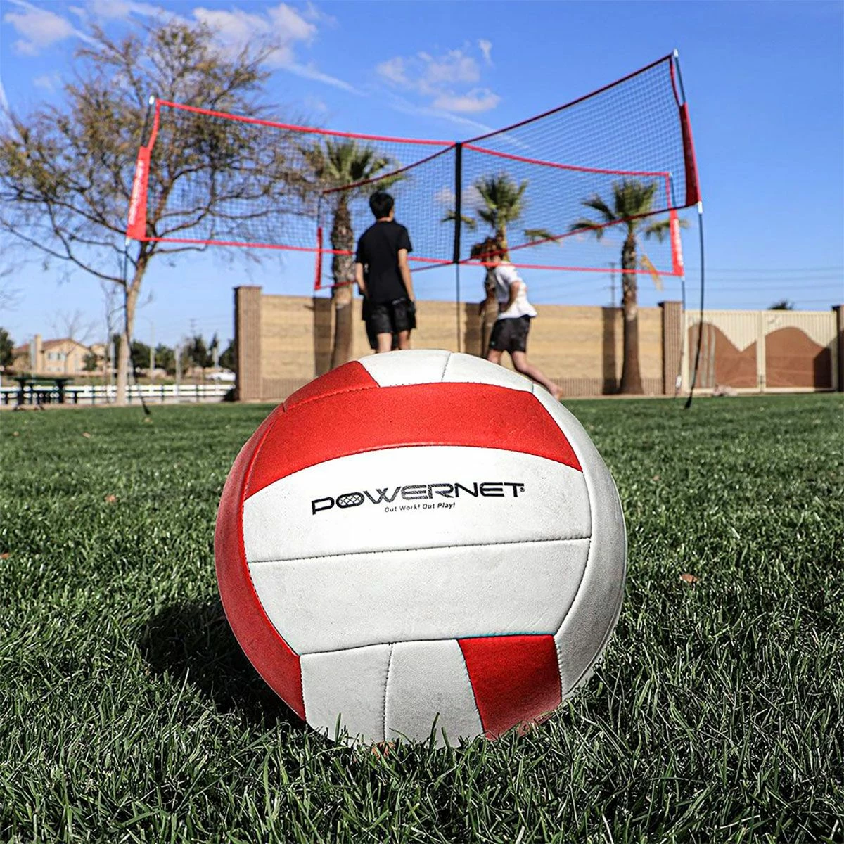 POWERNET Volleyball Four Square Net 6 POWERNET Volleyball Four Square Net - Image 6