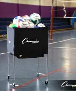 Champion Folding Volleyball Cart, VBCART 11 Champion Folding Volleyball Cart, VBCART -Volleyball Sales Shop a25 730 new 02