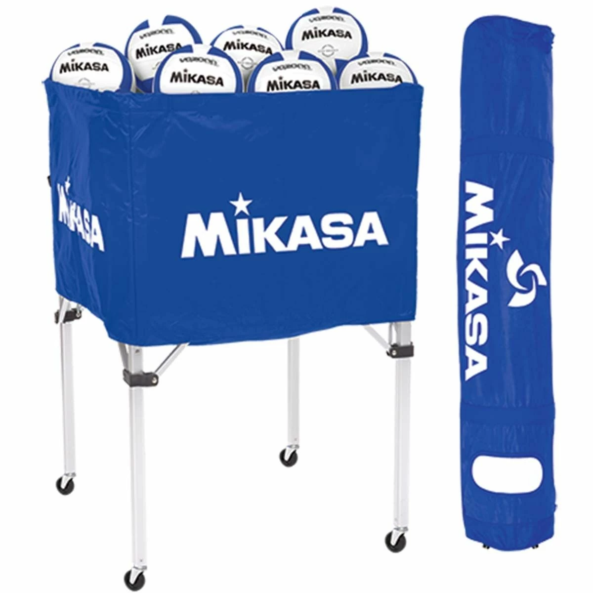 Mikasa BCSPSH Volleyball Cart, ROYAL 1 Mikasa BCSPSH Volleyball Cart, ROYAL