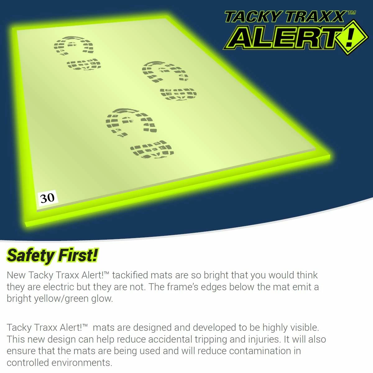 Tacky Traxx High Visibility Sticky Mat Base 2 Tacky Traxx High Visibility Sticky Mat Base - Image 2