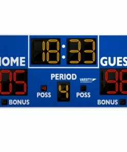 Varsity Scoreboard 2230 Basketball / Volleyball / Wrestling Scoreboard, 8'Wx4'H