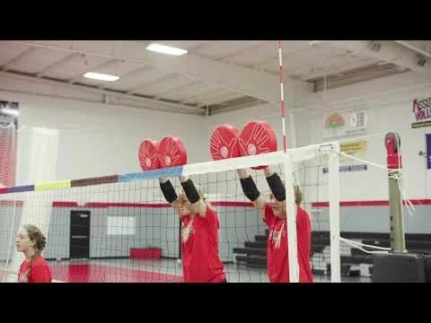 Tandem Round Volleyball Blocking Pad Set 2 Tandem Round Volleyball Blocking Pad Set - Image 2