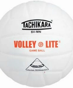 Tachikara SV-MN Volley-Lite Training Volleyball, WHITE