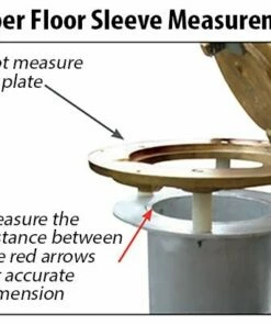Porter Powr-Line 3-1/2" Aluminum Volleyball Uprights, 1991 -Volleyball Sales Shop volleyball net system floor sleeves measuring